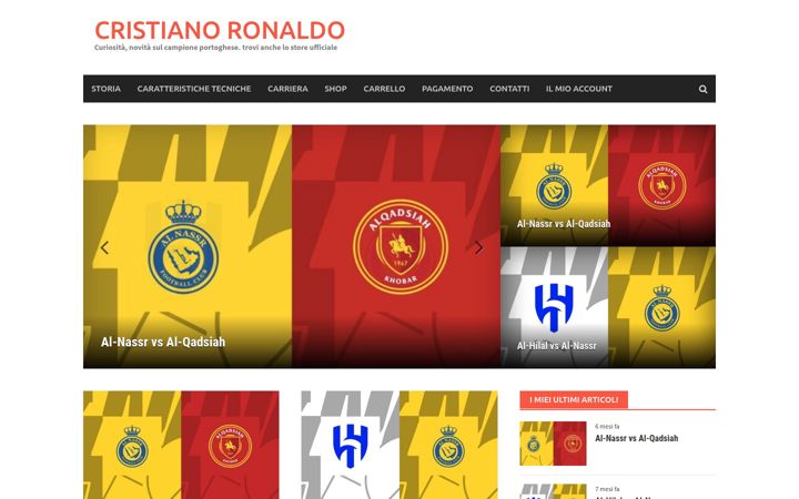 Captura de ecrã de cr77777777.altervista.org