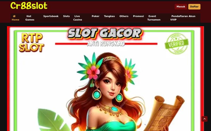 Screenshot of cr88slots.com
