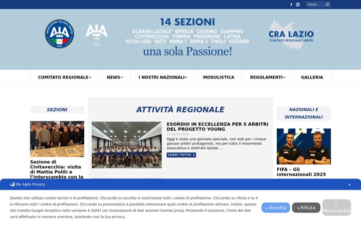 Ekraanipilt saidist cra-lazio.it