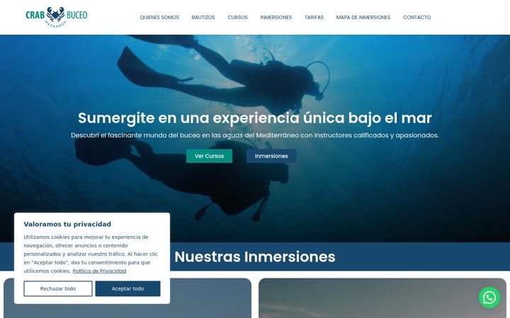 Screenshot of crabbuceo.es