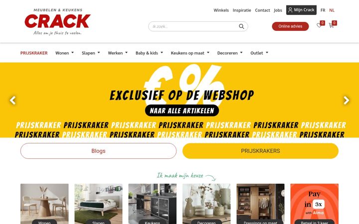Screenshot of crack.be