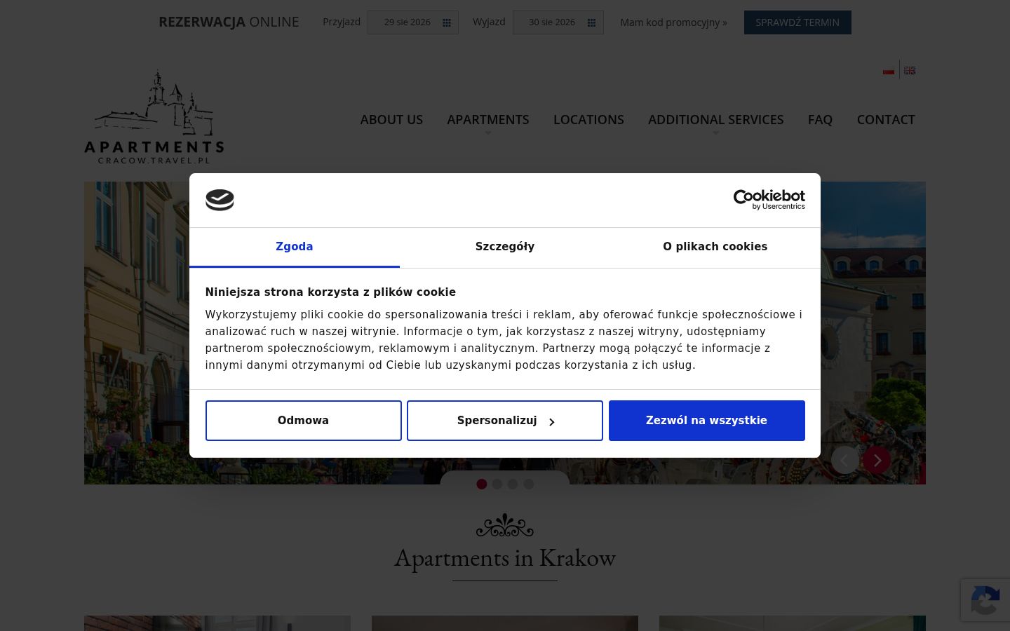 Kuvakaappaus suostumusbannerista, joka näytettiin ennen mitään vuorovaikutusta