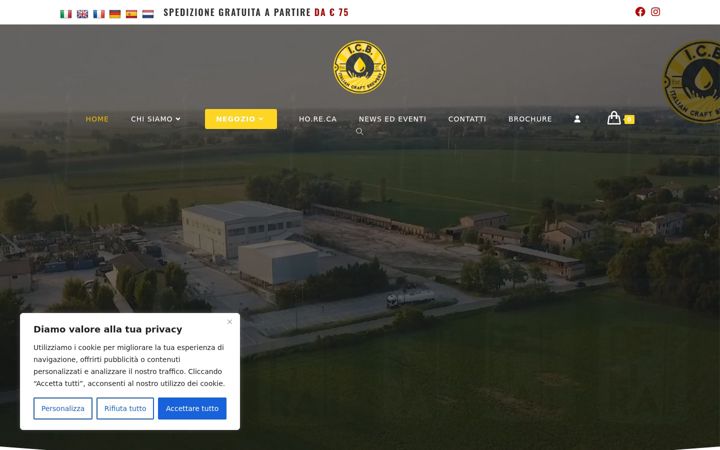 Screenshot of craft-brewery.it