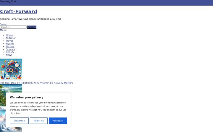 Screenshot of craft-forward.com