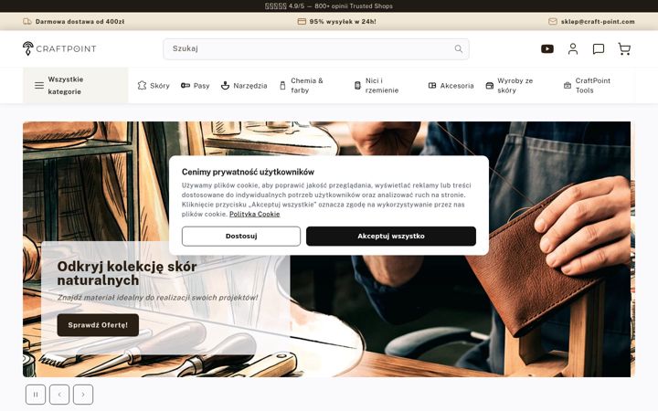 Screenshot of craft-point.com