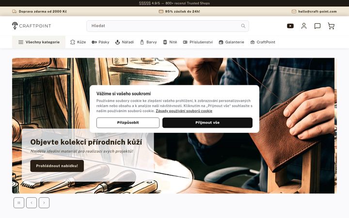 Skärmbild av craft-point.cz