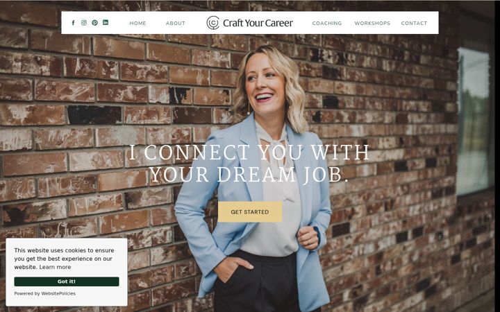 Screenshot of craft-your-career.com