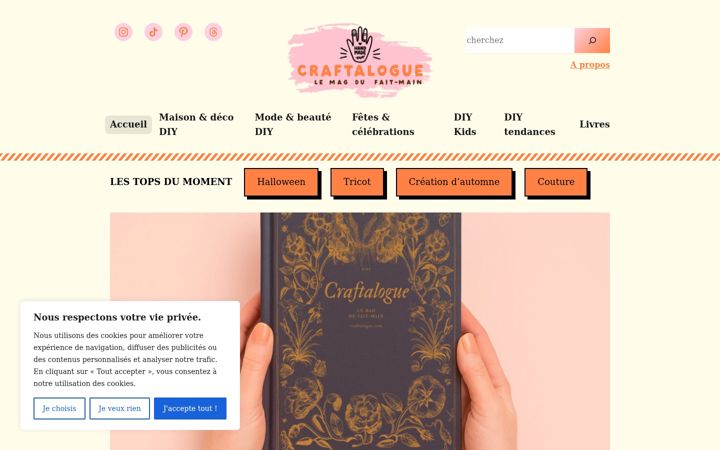 Screenshot of craftalogue.com