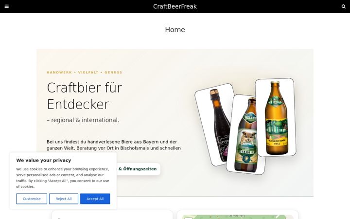 Screenshot of craftbeerfreak.de