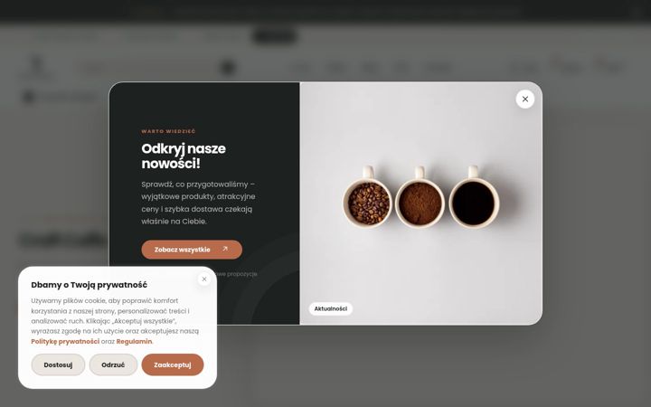 Screenshot of craftcaffe.pl