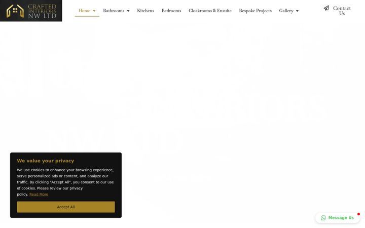 Screenshot stránky craftedinteriorsnw.co.uk