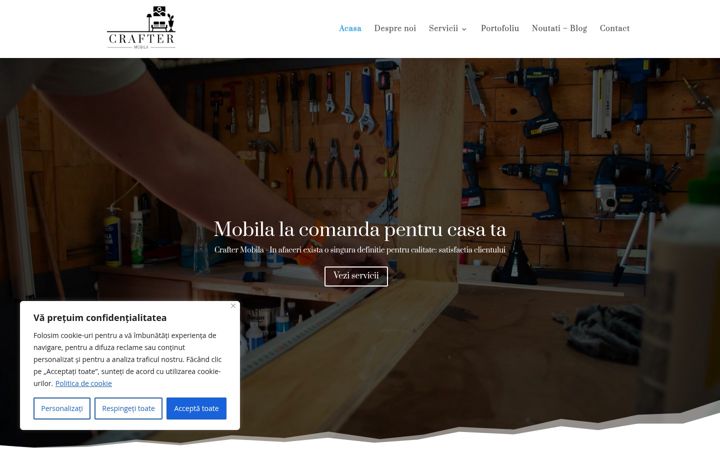 Screenshot of craftermobila.ro