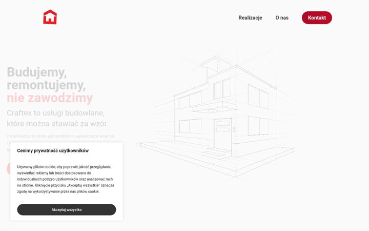 Screenshot of craftex.com.pl