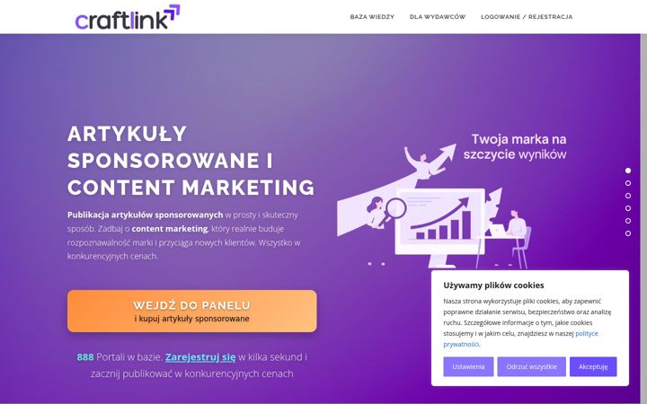 Screenshot of craftlink.pl