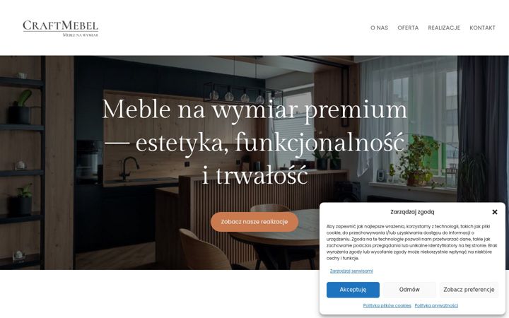 Ekraanipilt saidist craftmebel.pl