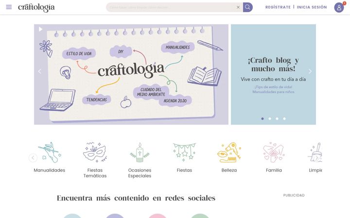 Screenshot of craftologia.com