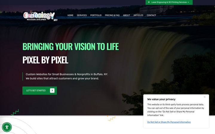 Screenshot of craftologyweb.com