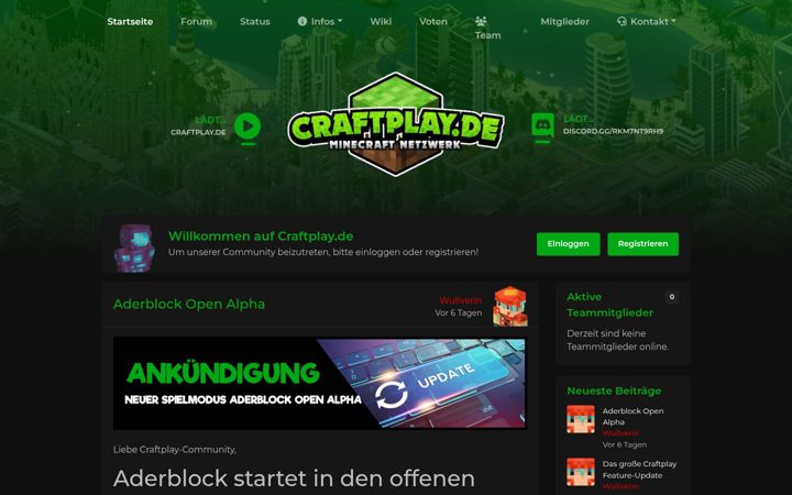 Screenshot of craftplay.de