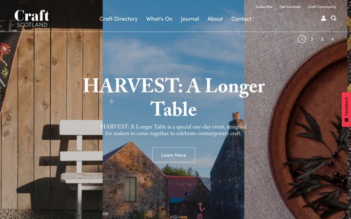 Képernyőkép: craftscotland.org