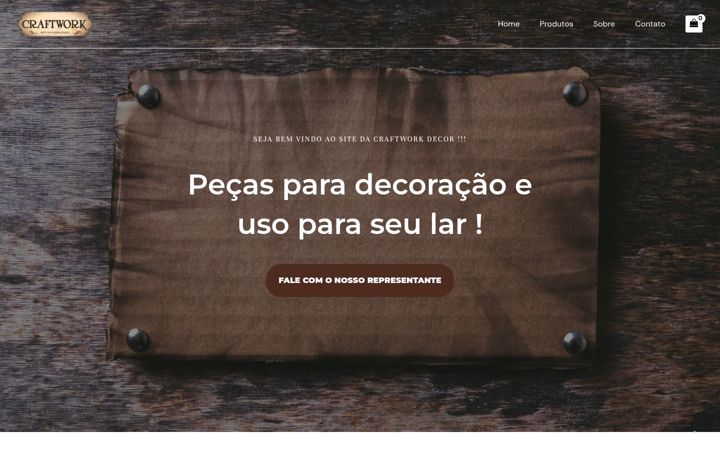 Zrzut ekranu craftworkdecor.com.br