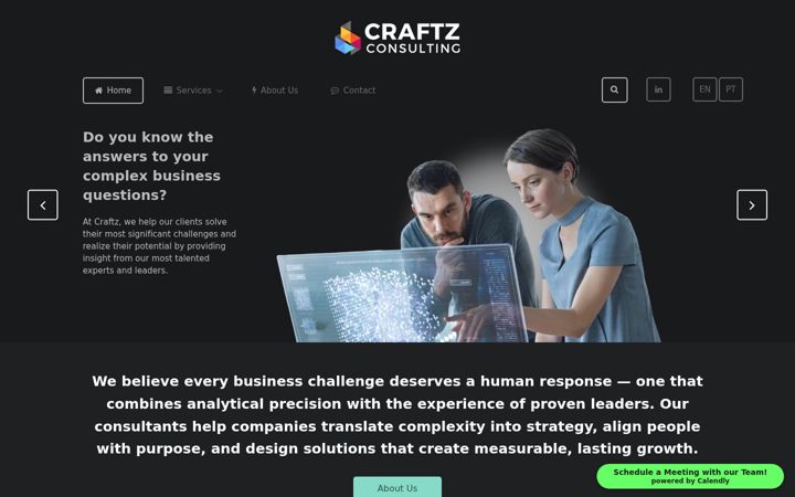 Screenshot of craftzconsulting.com