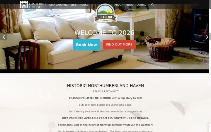 Screenshot di cragendfarm.co.uk
