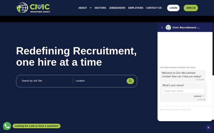 Screenshot of cragroup.co.uk