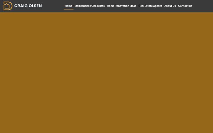 Screenshot of craig-olsen.com