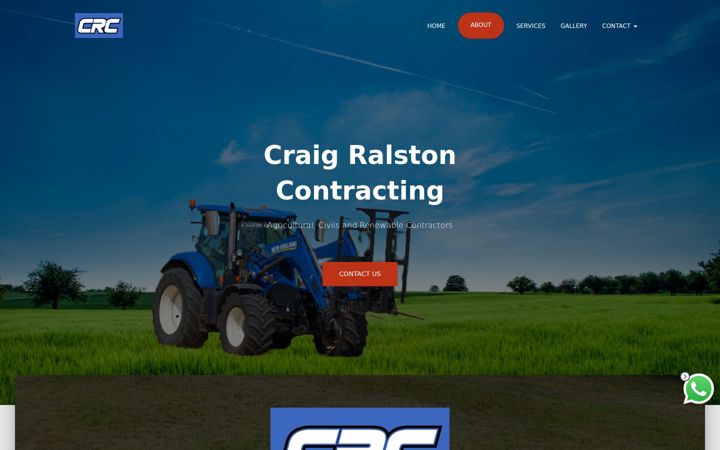 Skærmbillede af craigralstoncontracting.co.uk