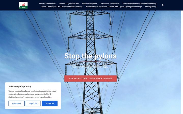 Screenshot of craigsirgar.org