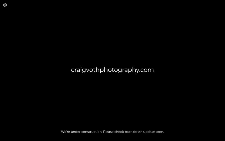 Screenshot of craigvothphotography.com