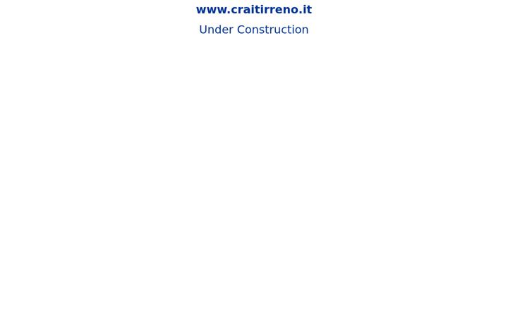 Captura de pantalla de craitirreno.it