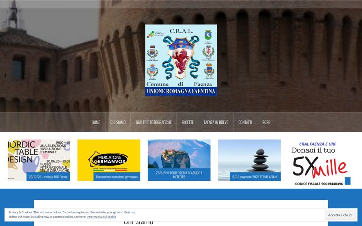 Captura de pantalla de cral-comunefaenzaeurf.it