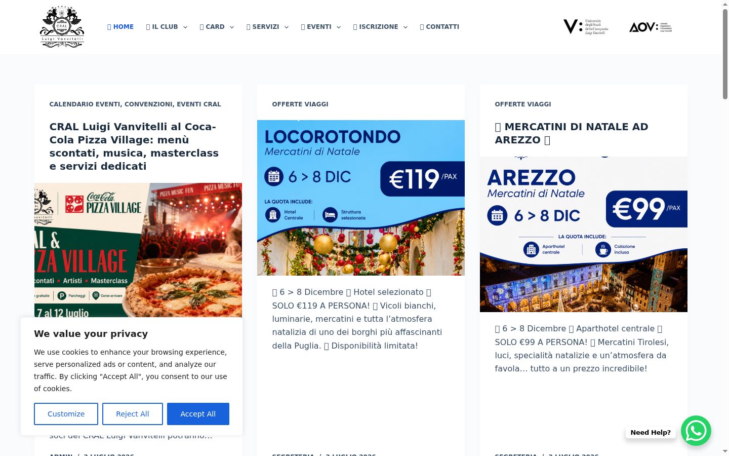 Sutikimo reklamjuostės, rodytos prieš bet kokią sąveiką, ekrano kopija