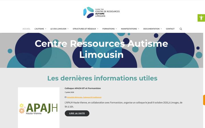 Screenshot of cralimousin.com