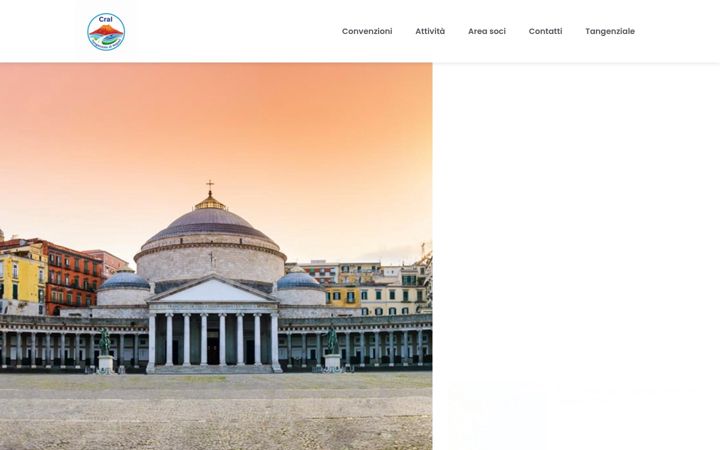 Screenshot of craltangenzialedinapoli.it