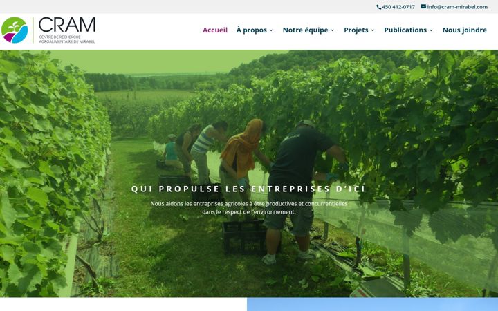 Screenshot of cram-mirabel.com