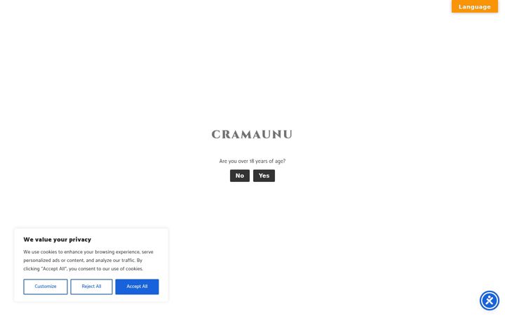 Screenshot of cramaunu.ro
