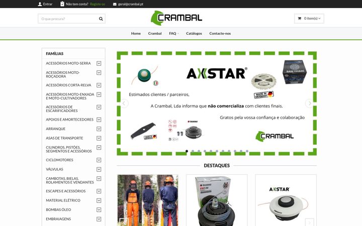 Screenshot van crambal.pt