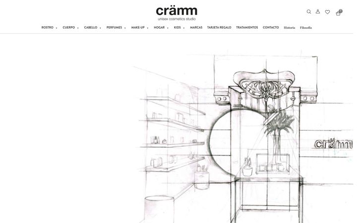 Screenshot of cramm.es
