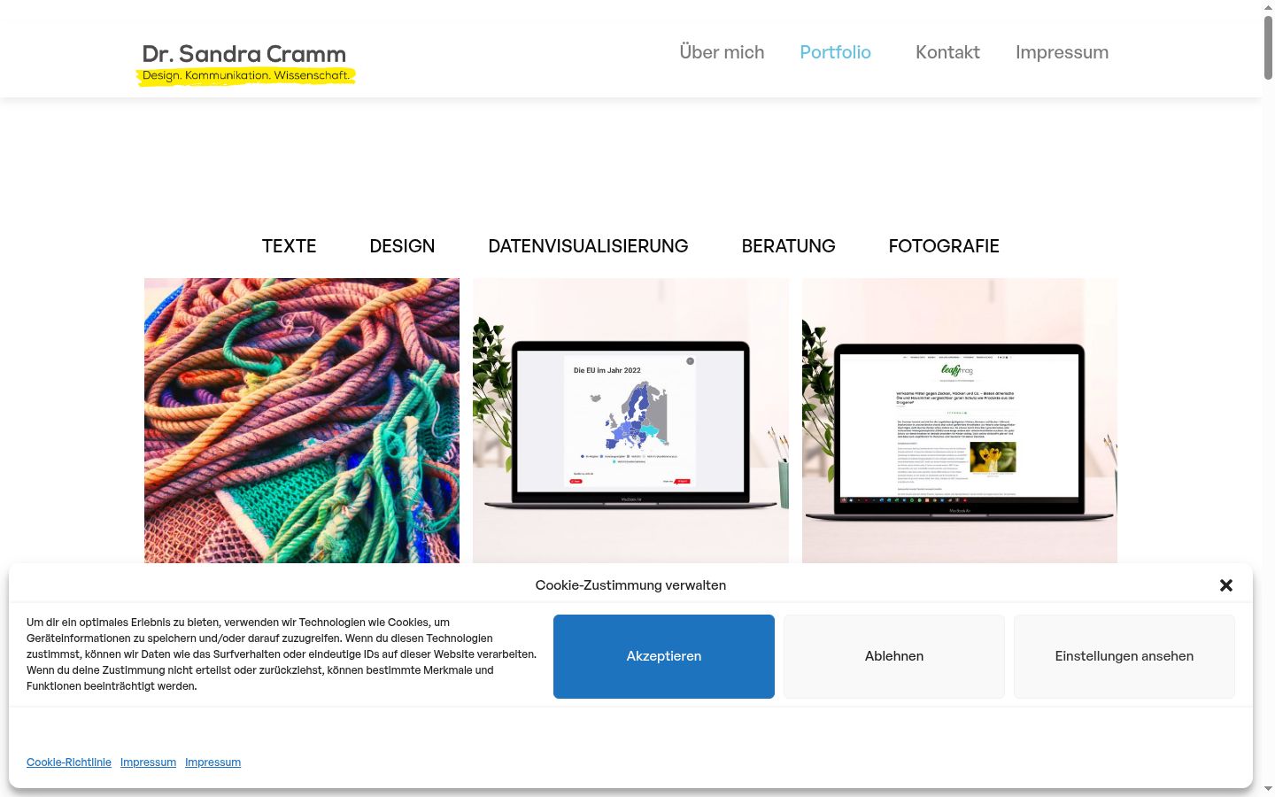 Screenshot tal-banner tal-kunsens muri qabel kwalunkwe interazzjoni