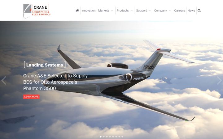 Screenshot of craneae.com