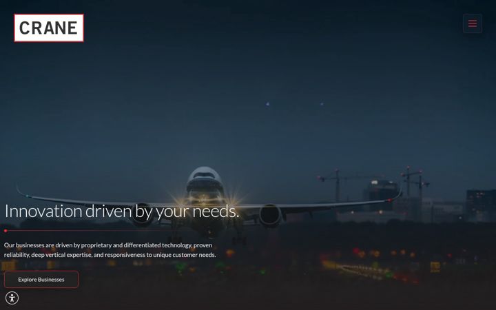 Screenshot of craneco.com