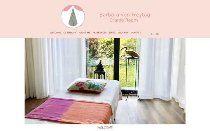 Screenshot of cranio-room.com