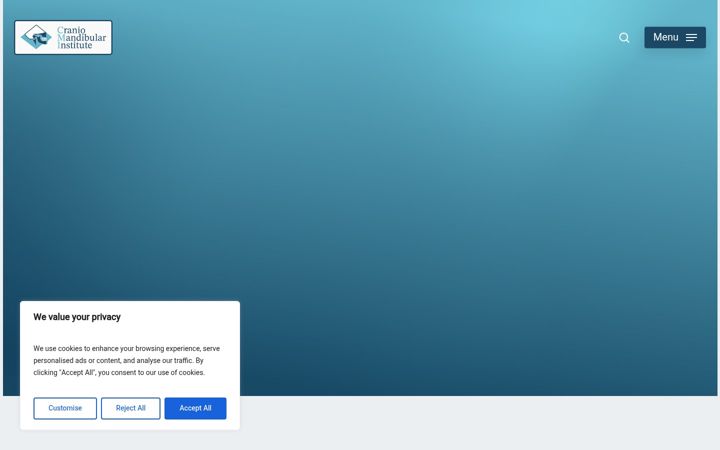 Screenshot of craniomandibularinstitute.it