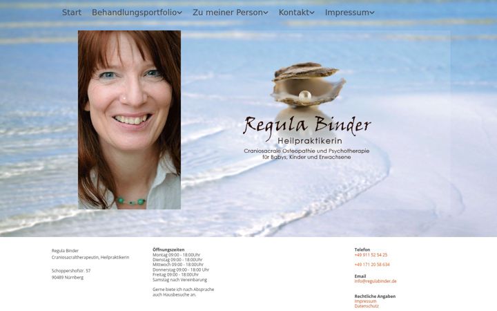 Screenshot of craniosacrale-therapie-nuernberg.de