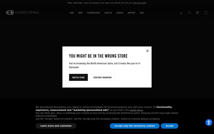 Screenshot του crankbrothers.com