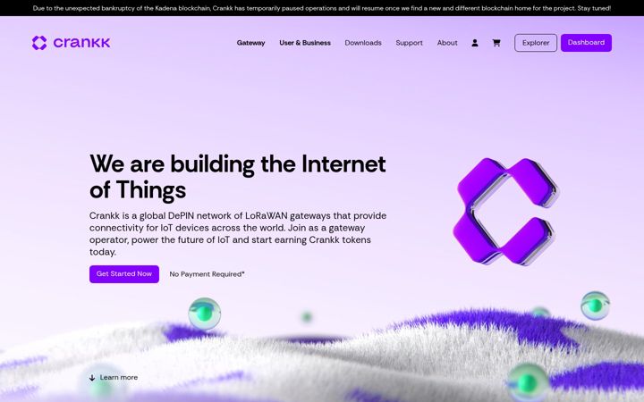 Screenshot of crankk.io