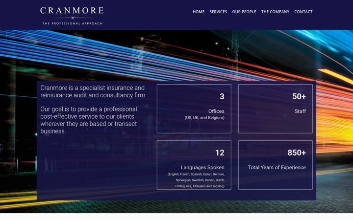 Screenshot of cranmore.co