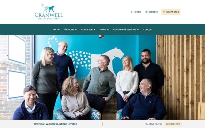 Screenshot of cranwellws.co.uk